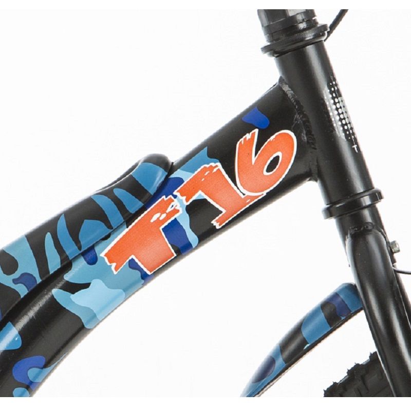 Bicicleta GROOVE aro 20 CAMUFLADA T20 - Preto/Azul - BIKE BROTHERS