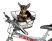 Cadeirinha Altmayer Bike Dog AL-198