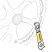 Chave Topeak para Ajuste de Coroas do Pedivela - Chainring Nut Wrench