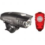 Combo NiteRider Farol Mako 200 Lúmens + Lanterna Traseira Solas Tall Light 2W (Recarregáveis)