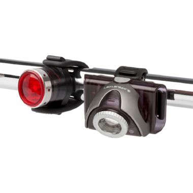 Kit Led Lenser Farol SEO B5R e Lanterna Traseira B2R (Recarregável)