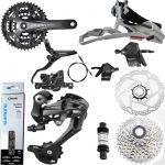 Kit Shimano Acera M390 27 Vel. c/ Disco Hidráulico Alivio M446