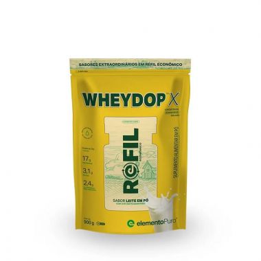 Refil Elemento Puro WHEYDOP X - Leite em Pó - 900g