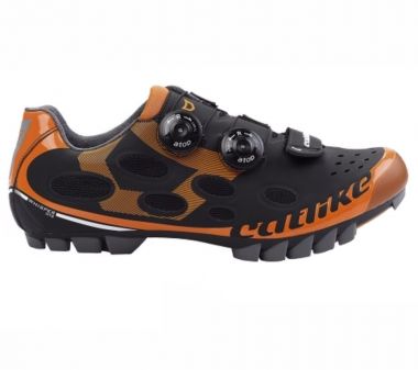 Sapatilha Catlike MTB Whisper 2015 - Preto com Laranja - 41BR