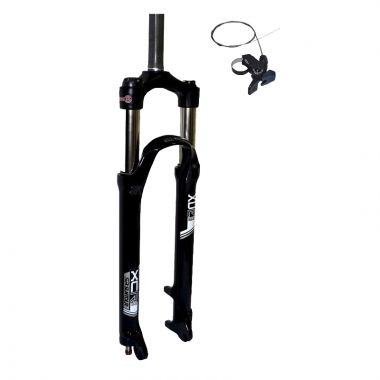 Suspensão SR Suntour XCR-32 RL R 100mm Aro 29 c/ Trava no Guidão